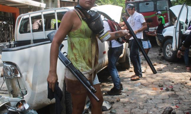nicaragua protest goldmine