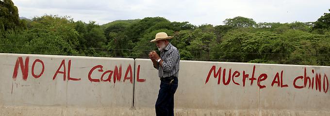 Nicaragua Gegen den Kanal Tod dem chinesischen Imperialismus