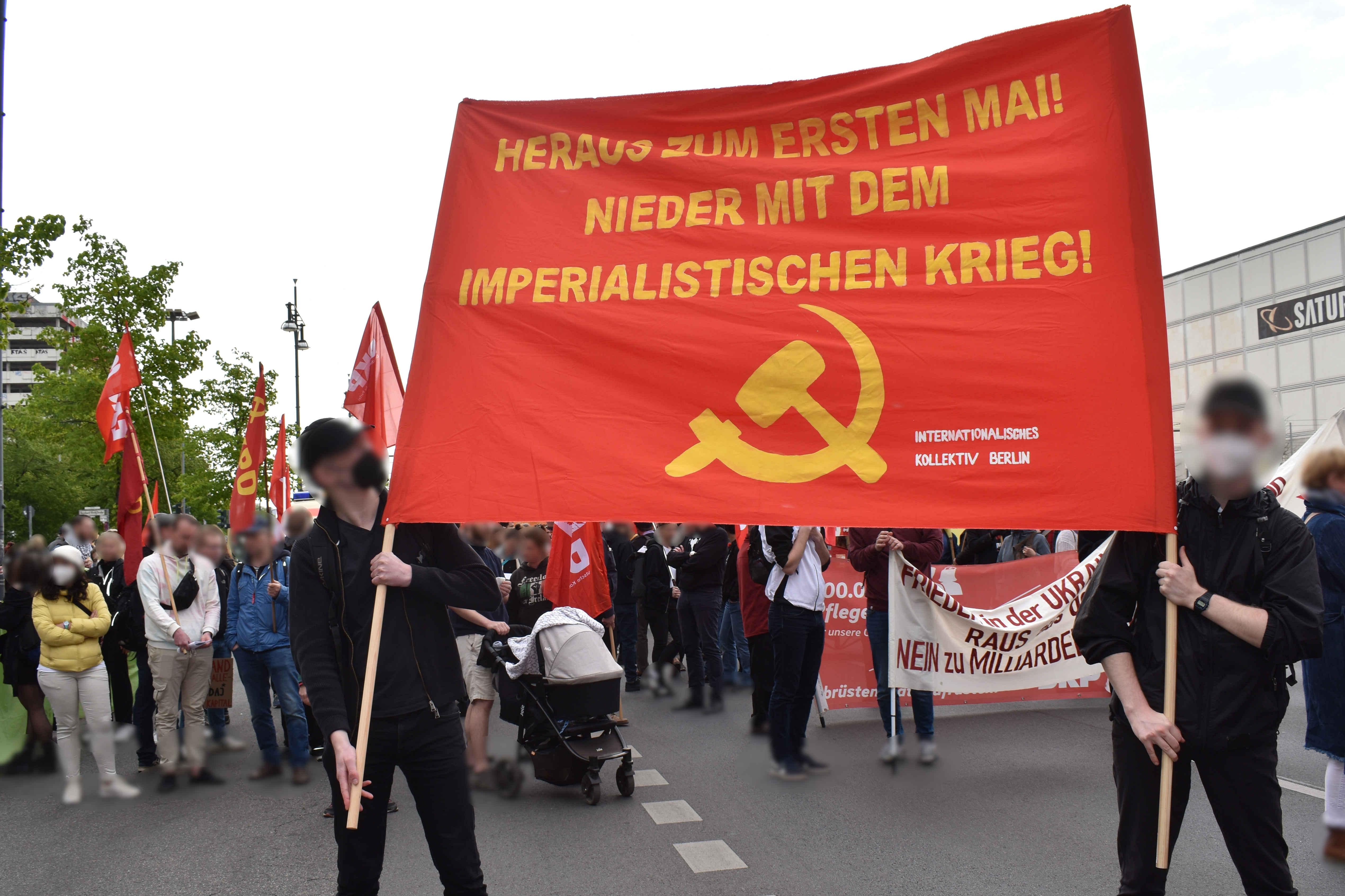 1.Mai 2022 Demonstration Berlin 1