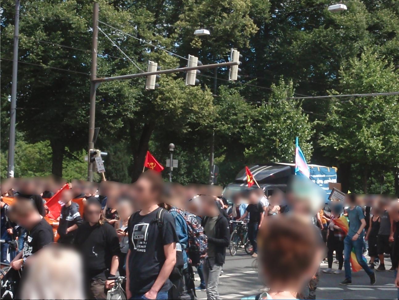 Antifaschistische Demonstration in Bremen 2