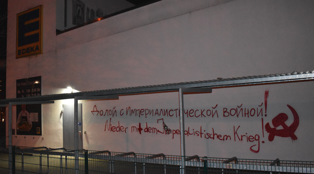 Berlin Aktionen gegen imperialistischen Krieg in der Ukraine 2