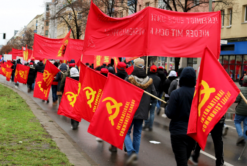 LLL Demonstration 2023 Internationaler Kommunistischer Bund 1