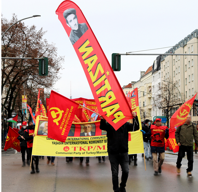 LLL Demonstration 2023 Internationaler Kommunistischer Bund 2