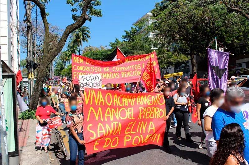 Manifestantes Belo Horizonte