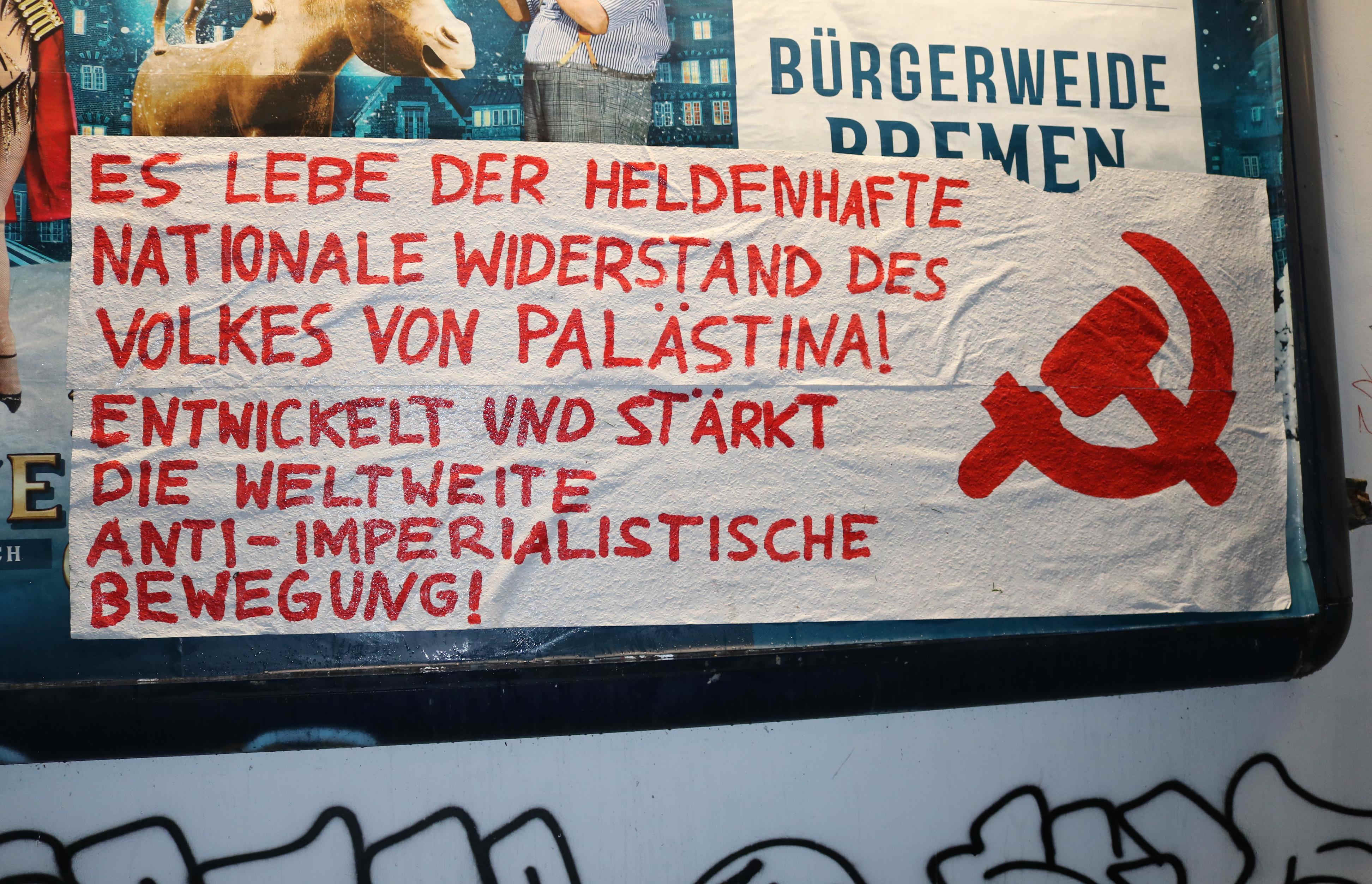 Palästina Aktionen Bremen Dezember 2023 3