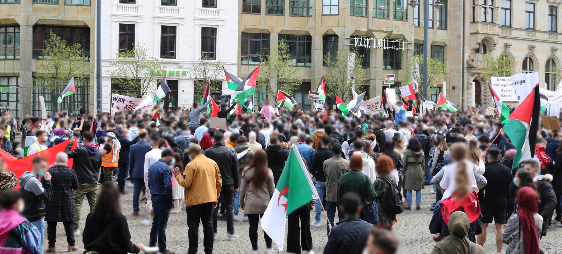Palästina Kundgebung Bremen Mai 2021 II
