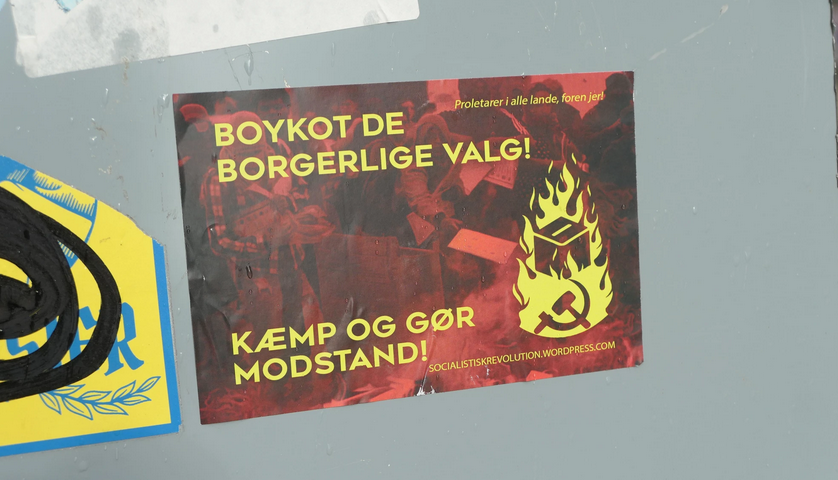 Dänemark Boykott der Parlamentswahlen 5
