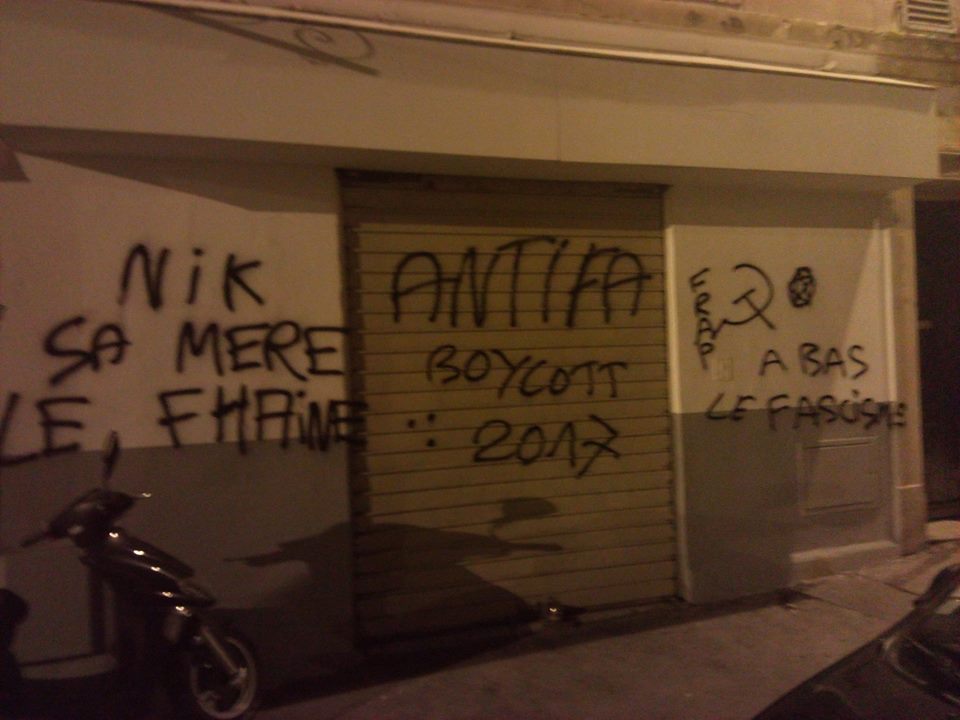 Front National Boycott Marseille