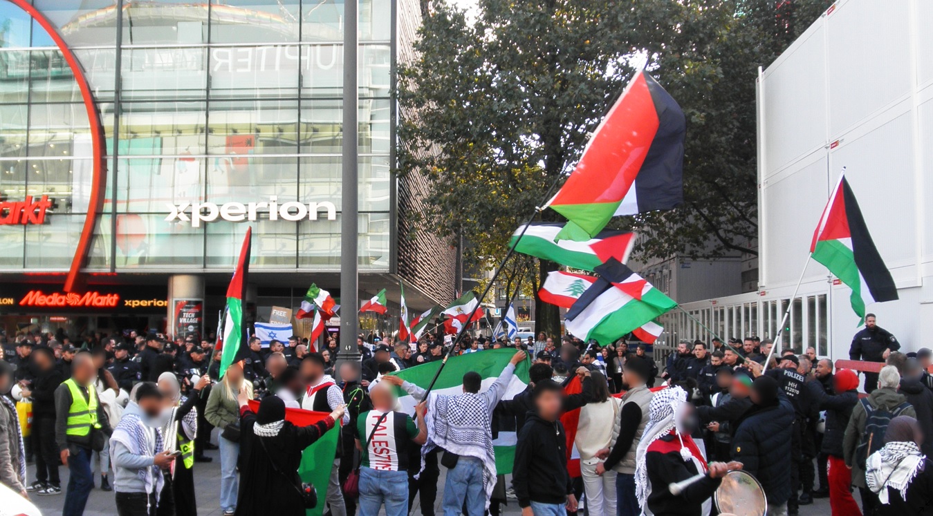 Hamburg Palästina Libanon Demonstration 5 Oktober 2