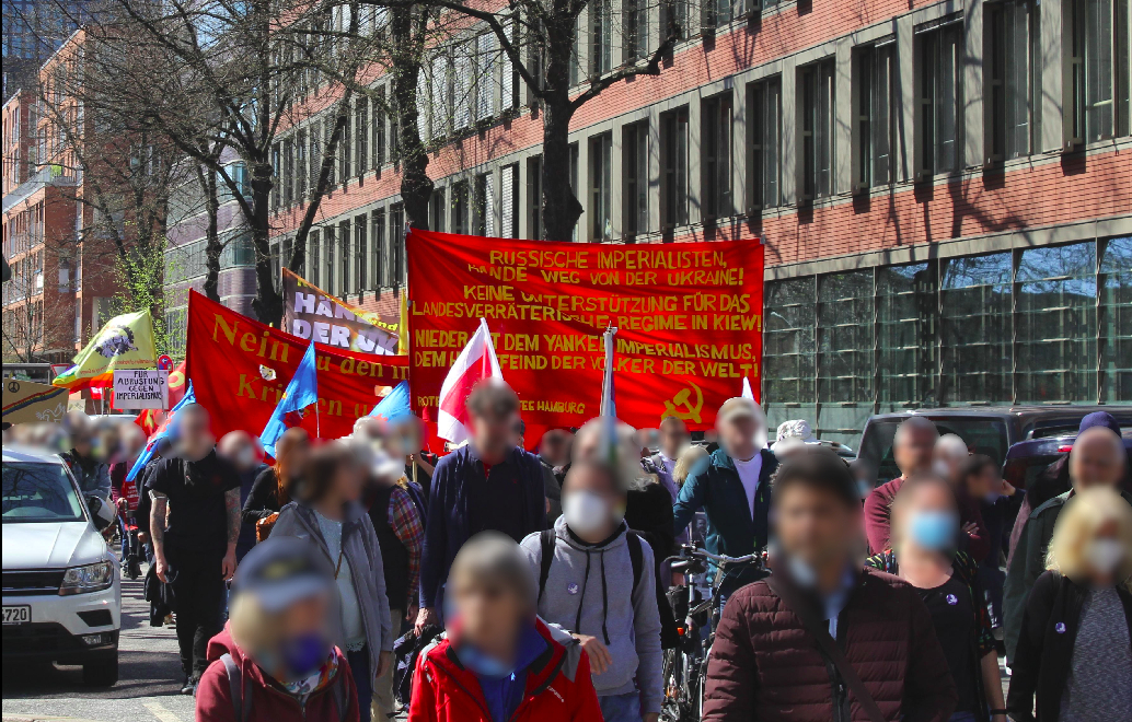 Hamburg Antimilitarismus Demo 22 3