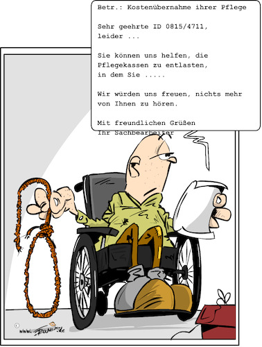 pflegereform2024zynischercartoon