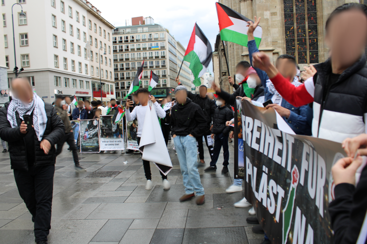 Die Proteste in Palästina sind in Österreich angekommen 2