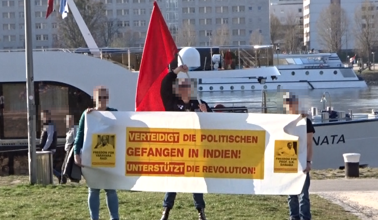 Österreich Solidarität mit den politischen Gefangenen in Indien4