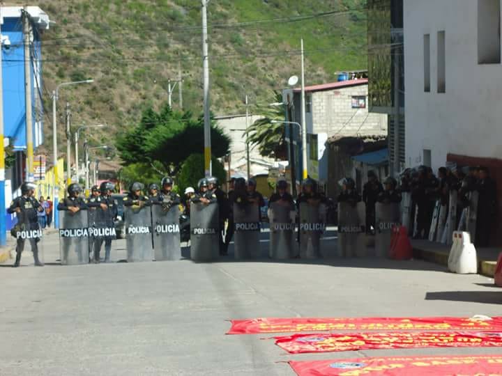 Teachers strike in Peru 2