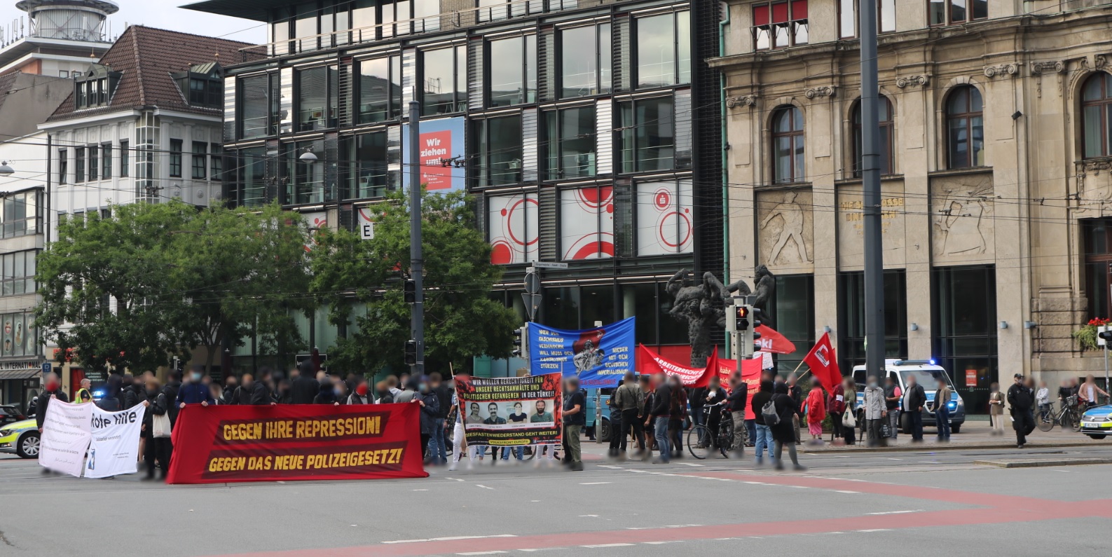 Demo gegen das neue Polizeigesetz Bremen 3