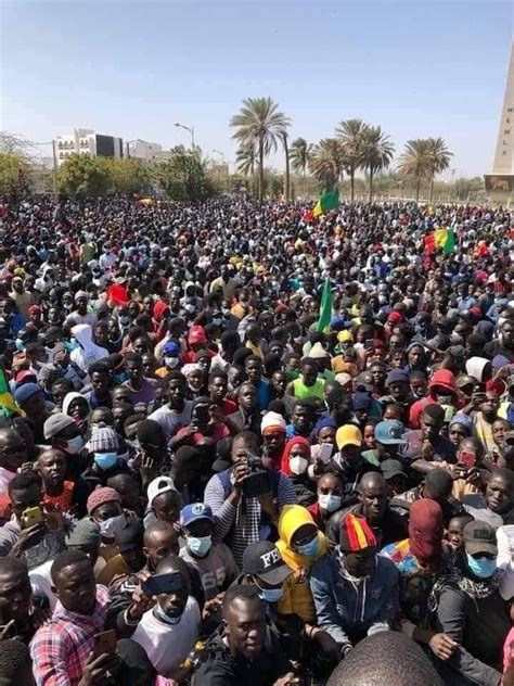 Massenproteste Senegal 2021 1