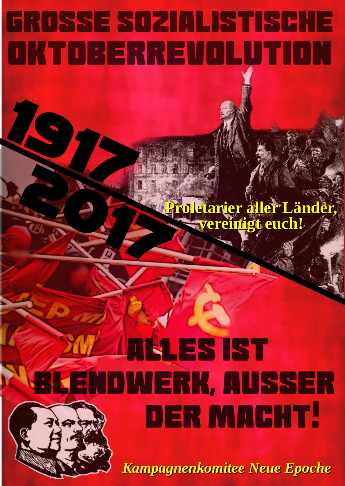 Galerie: Poster der internationalen Kampagne zum 100. Jahrestag