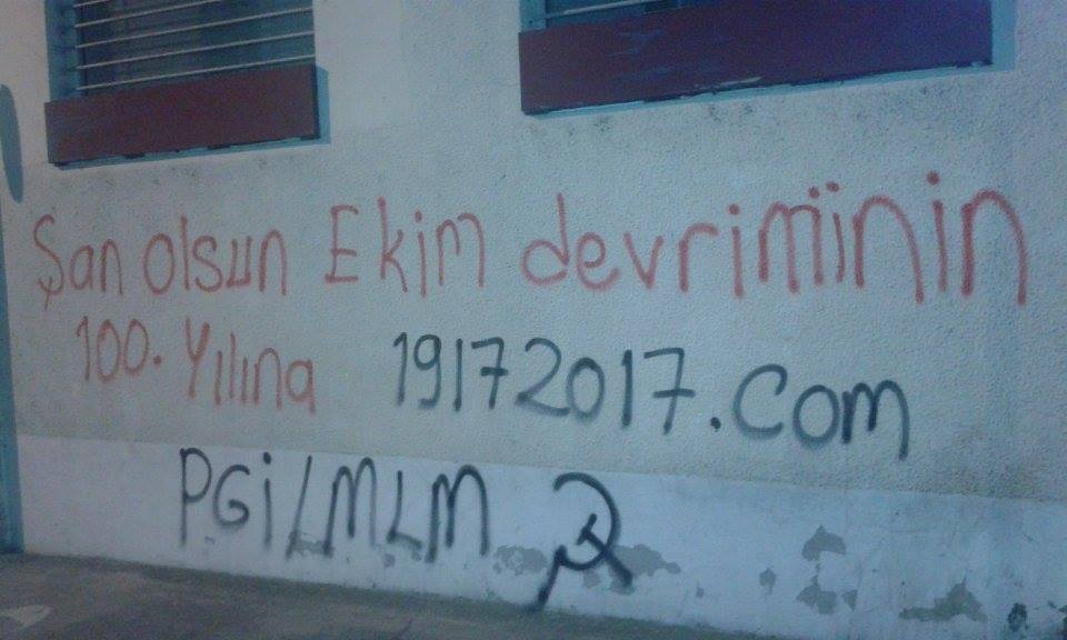 Massive campaign for the October revolution in France, Austria and Switzerland