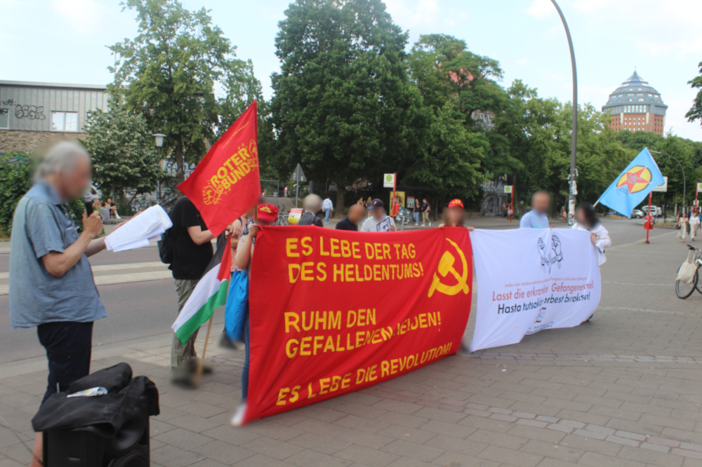 Hamburg: Kundgebung zum Tag der revolutionären Gefangenen und Kriegsgefangenen