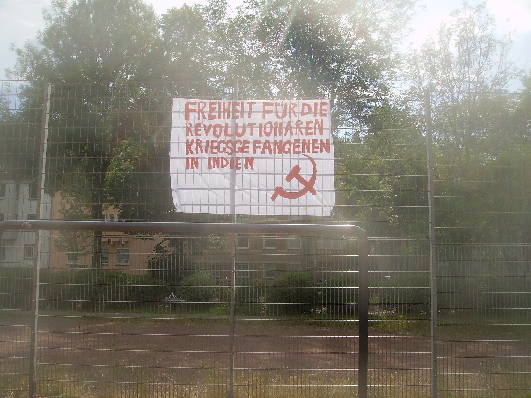 Essen: Aktion für die revolutionären Gefangenen in Indien