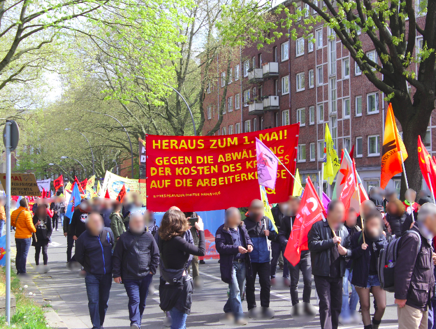 Hamburg: Aktivitäten zum 1. Mai 2022
