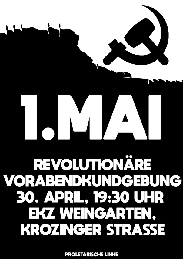 Freiburg: Kundgebung zum Vorabend des 1. Mai