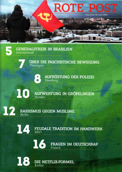 Ausgabe Nr. 18 der Roten Post online