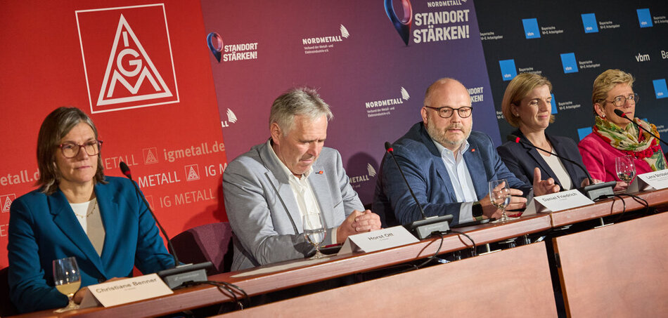 Wieder einmal schließt die IG Metall die Reihen mit der Bourgeoisie