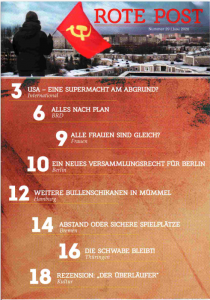 Weitere Ausgaben der Roten Post online