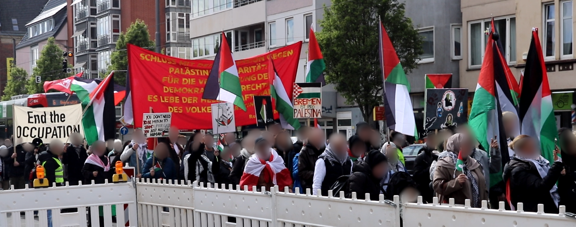 Palestine protest in Bremen