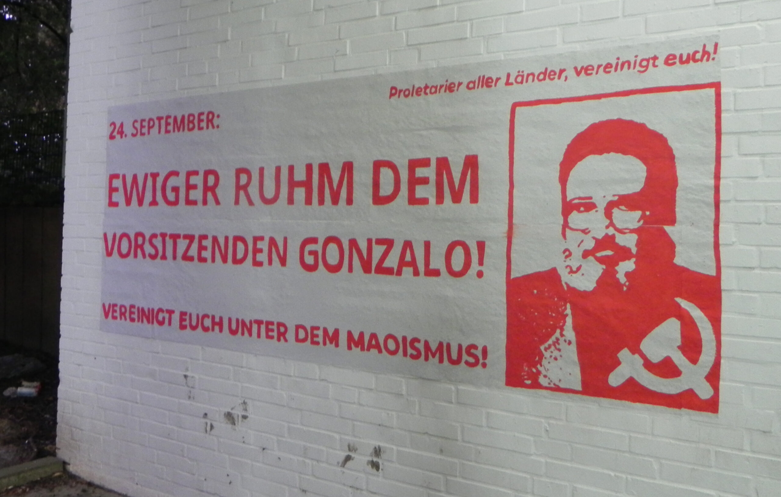 Hamburg: Dazibao zum 24. September