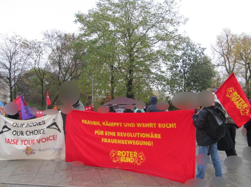 Leipzig: Demonstration zum Internationalen Tag gegen Gewalt an Frauen