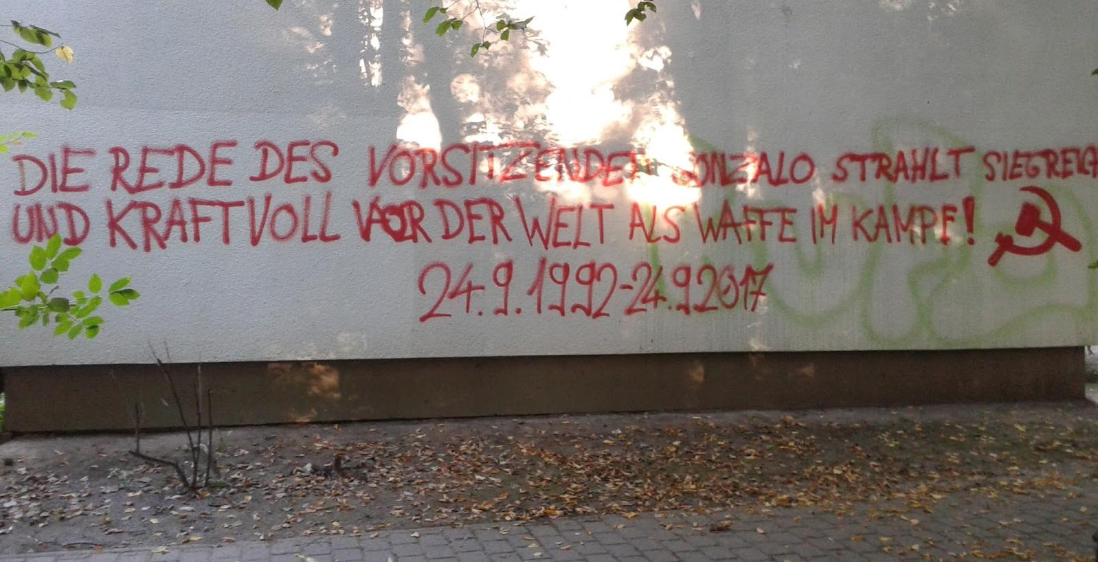 25th anniversary of Chairman Gonzalo’s speech