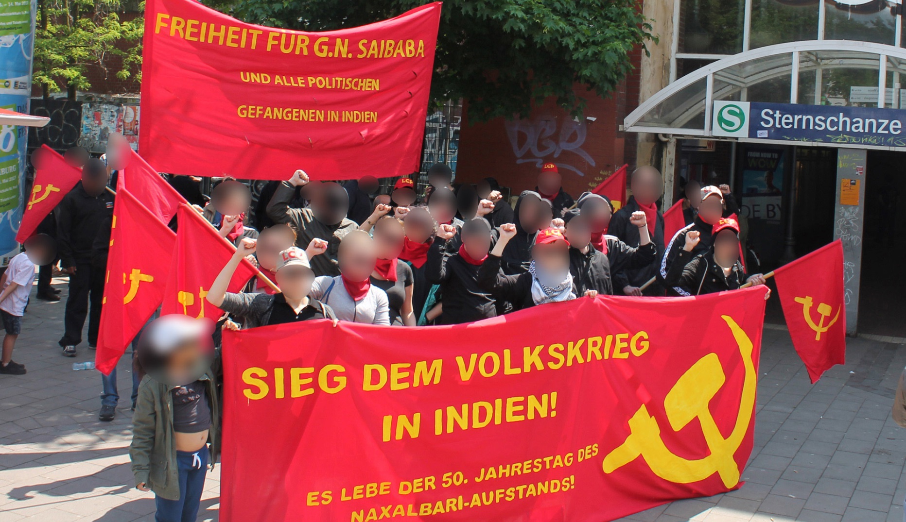 Report on the activities in the FRG on the Day of Action on the occasion of the 50th anniversary of the Naxalbari Uprising