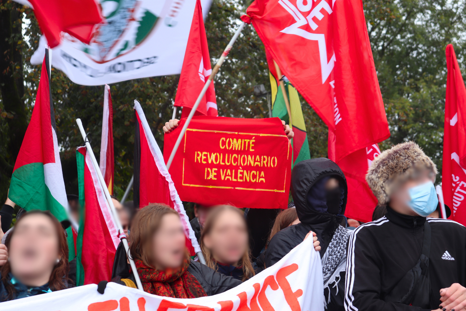 Fotobericht | Lannemezan, Frankreich: Demonstration für die Freilassung von Georges Abdallah anlässlich des 40. Jahrestags seiner Haft