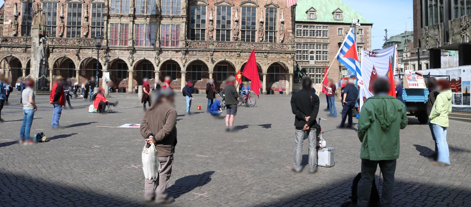Bremen: Kundgebung zum 75. Jahrestag der Befreiung
