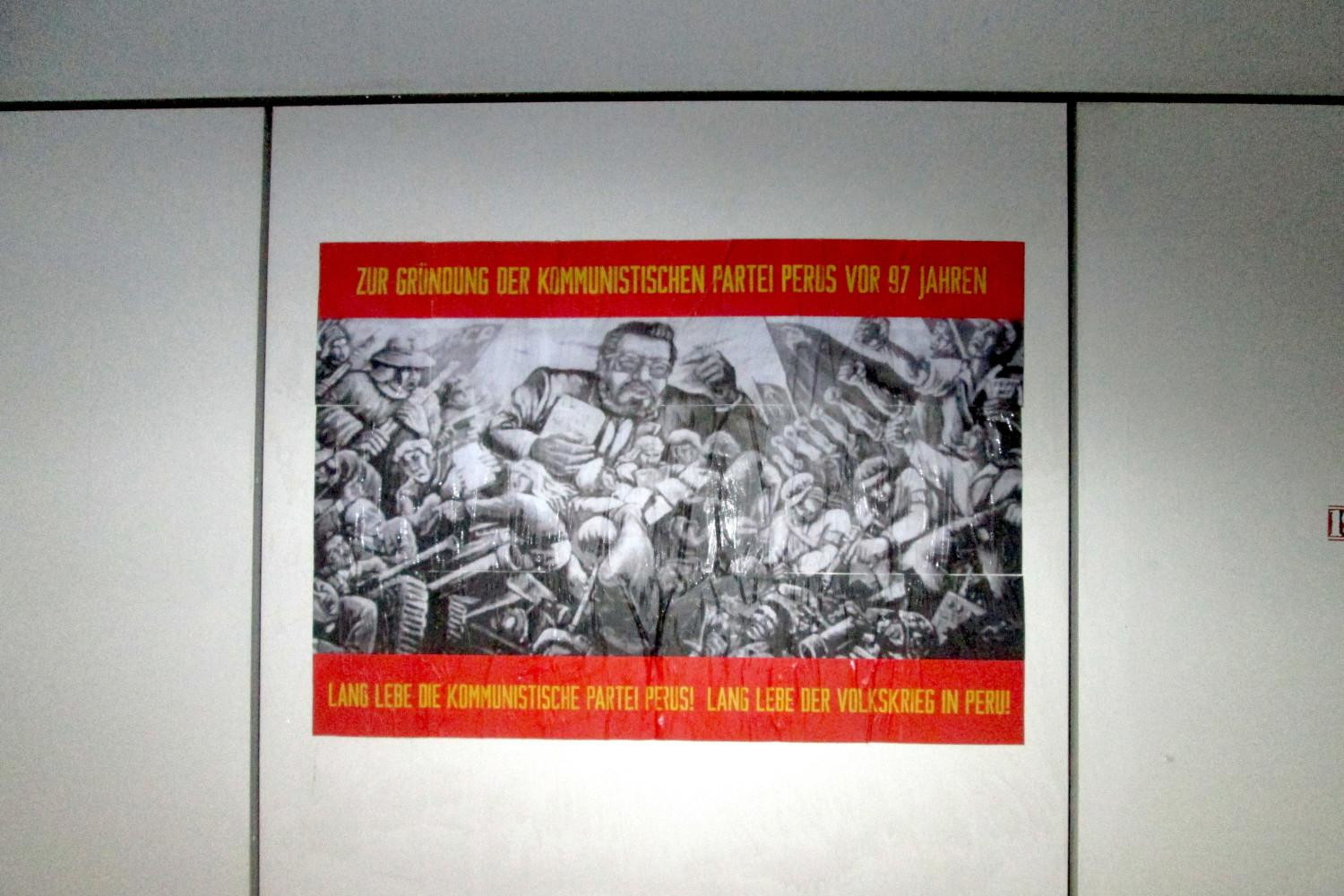 Weitere Aktionen zum 97. Jahrestag der Gründung der Kommunistischen Partei Perus