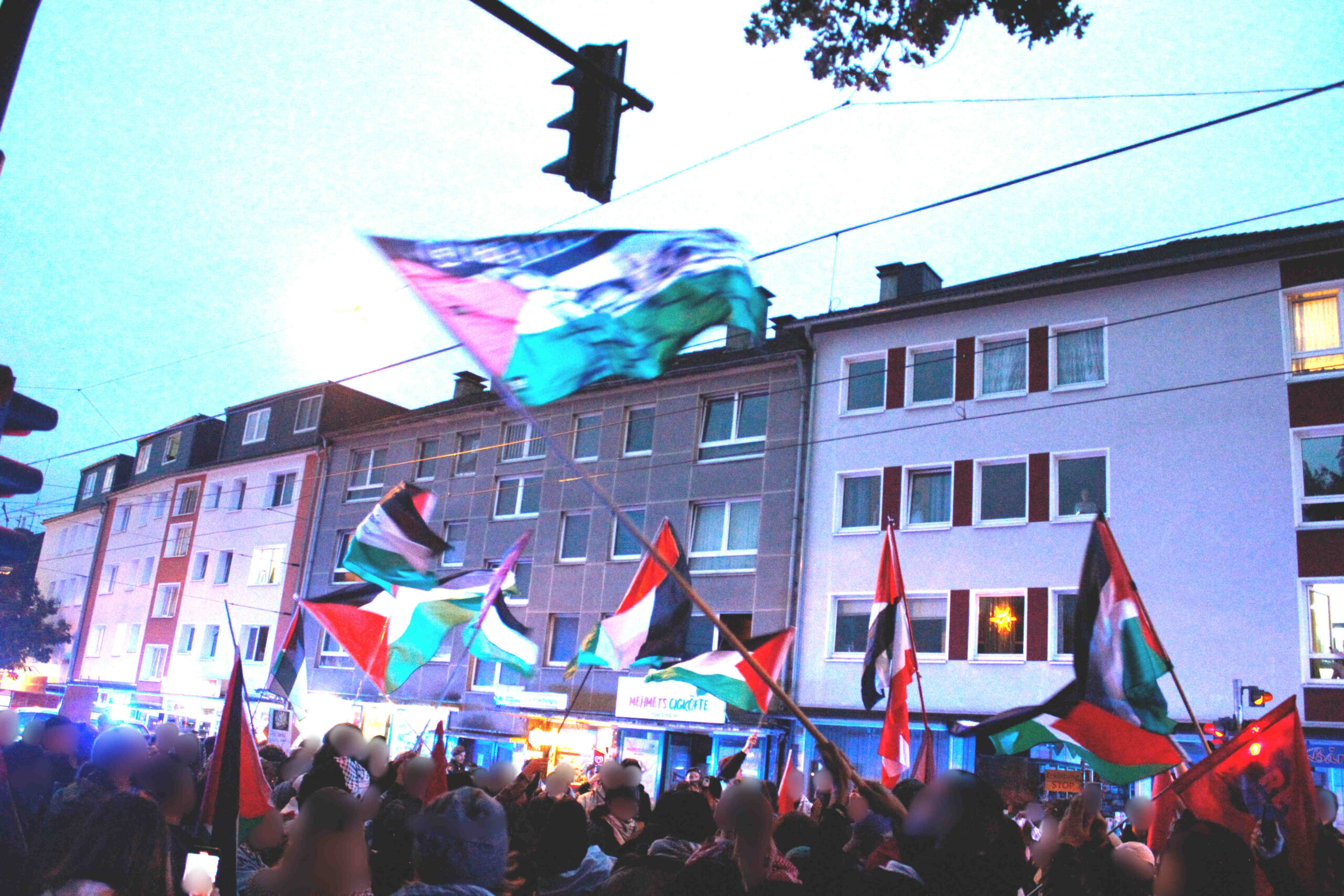 Essen: Demonstration zum 7. Oktober