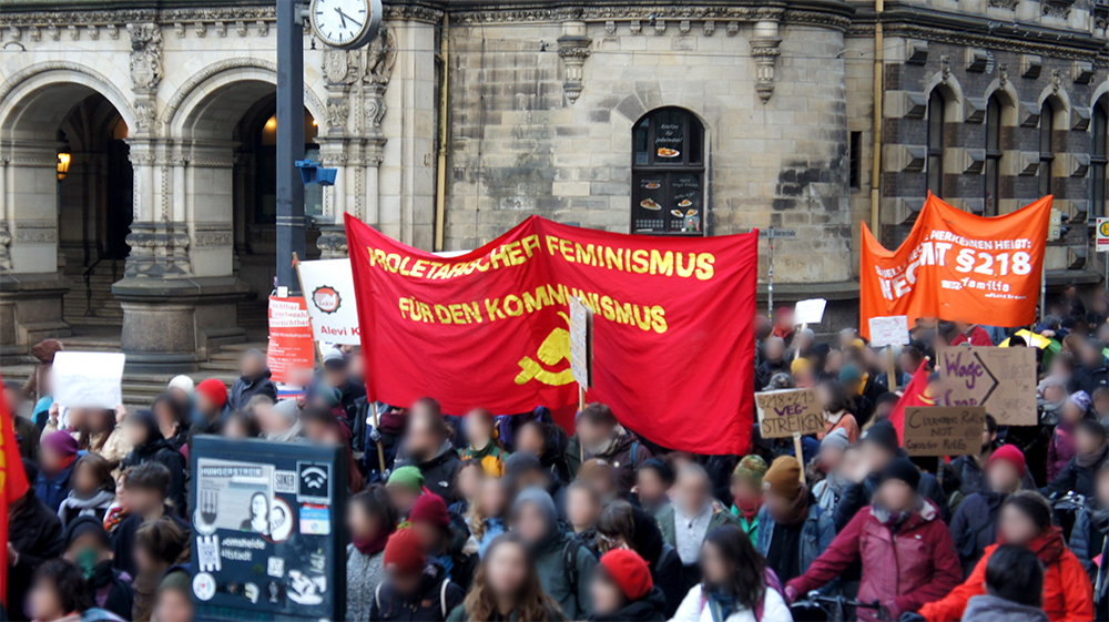 Aktionen zum 8. März in der BRD