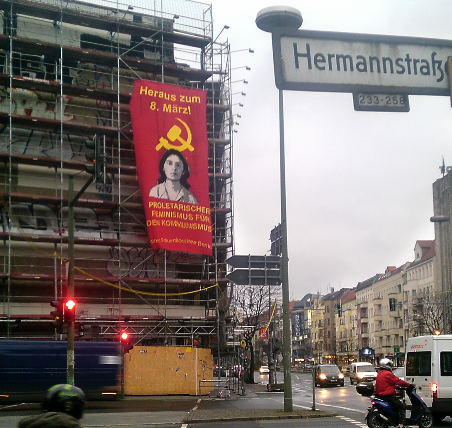 Einige Eindrücke der Kampagne zum 8. März 2017