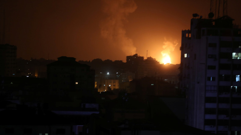 Israel fliegt erneut 100 Angriffe auf Gaza