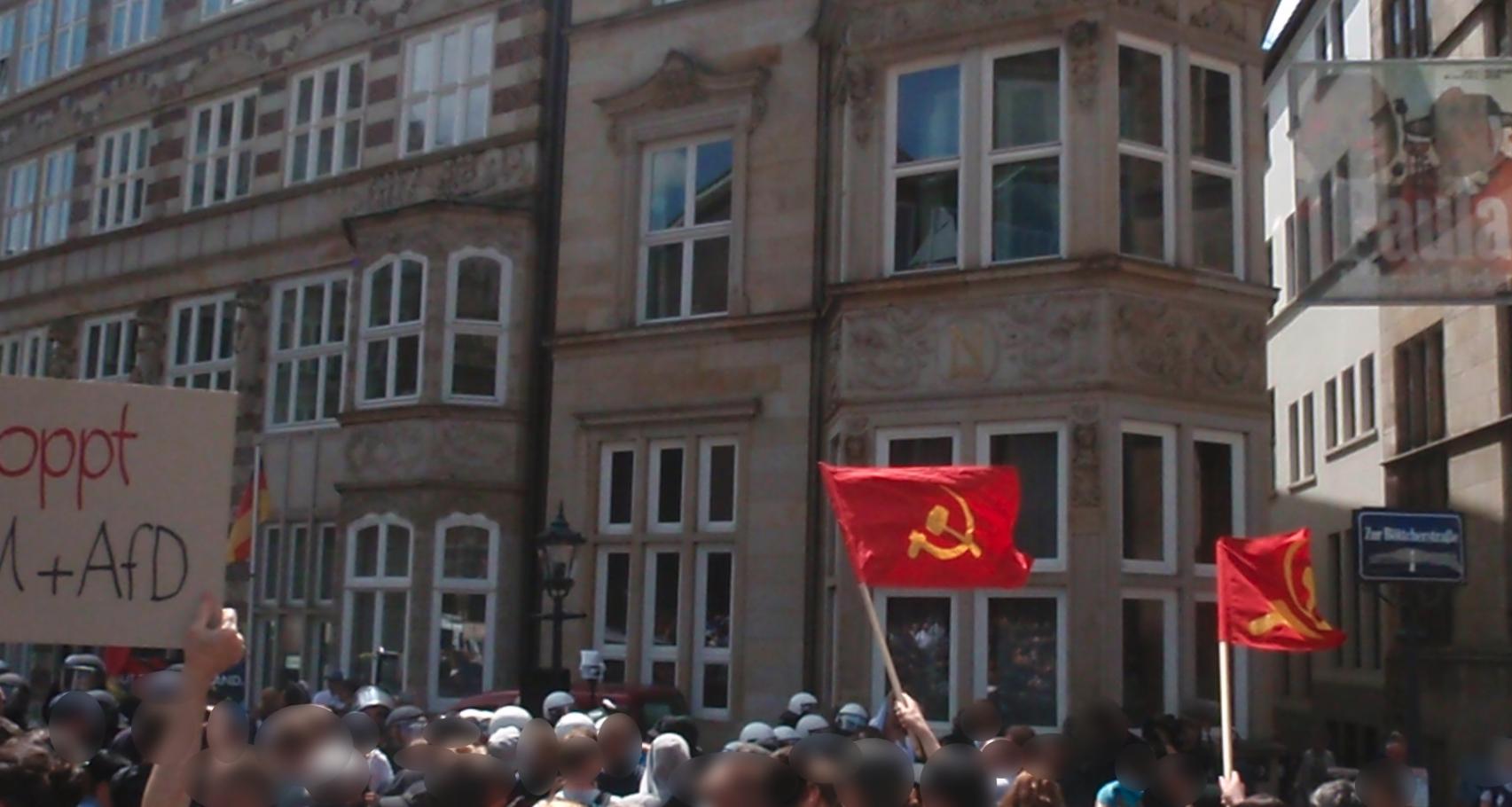 Bremen: Antifaschisten verhindern faschistischen „Frauenmarsch“