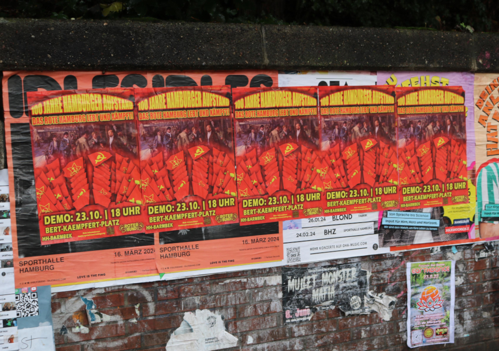 Hamburg: Weitere Mobilisierung zur Demo „100 Jahre Hamburger Aufstand“