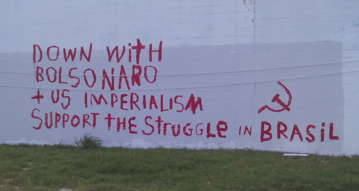 Action in solidarity with the people’s struggle in Brazil in the US