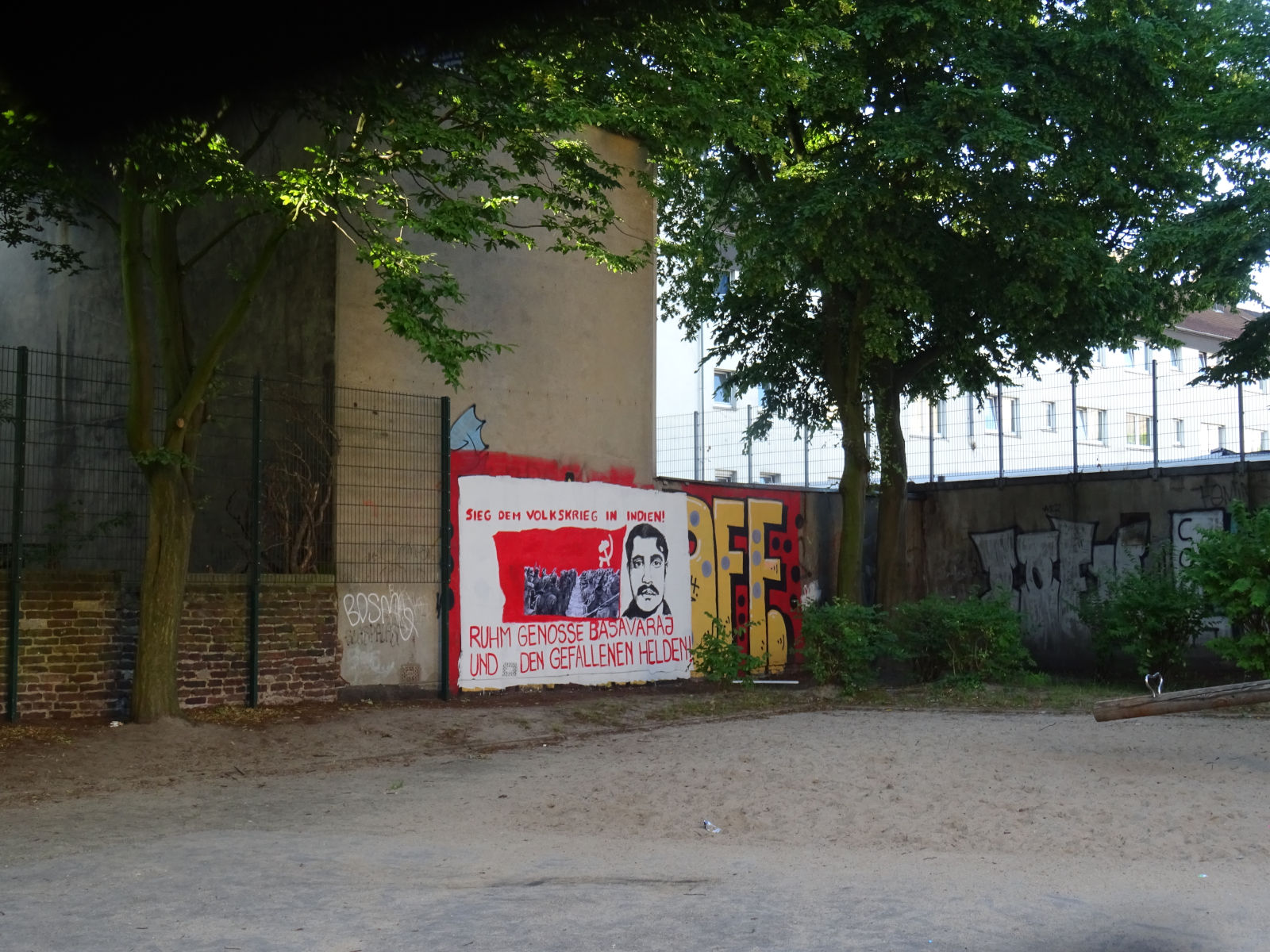 Aktionen für Genosse Basavaraj in Dortmund und Essen