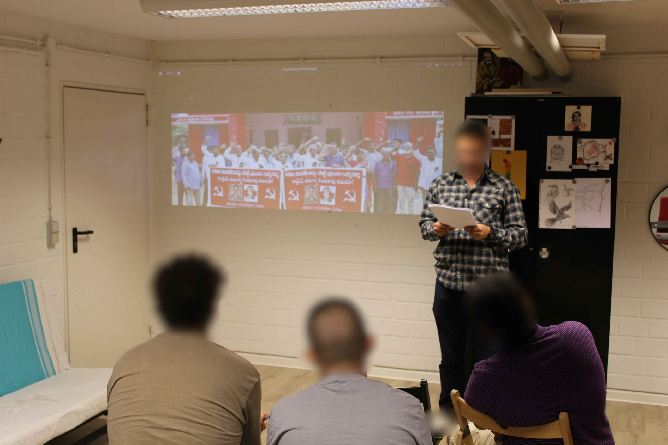 Gedenkveranstaltung für Genosse Basavaraj in Berlin