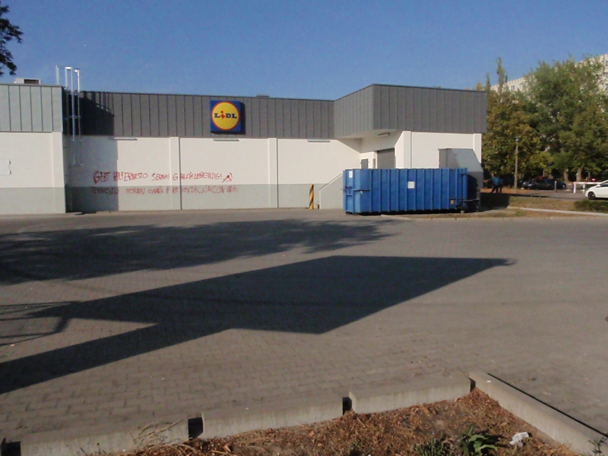 Action for comrade Dr. Ernesto Sernas Garcia in Berlin