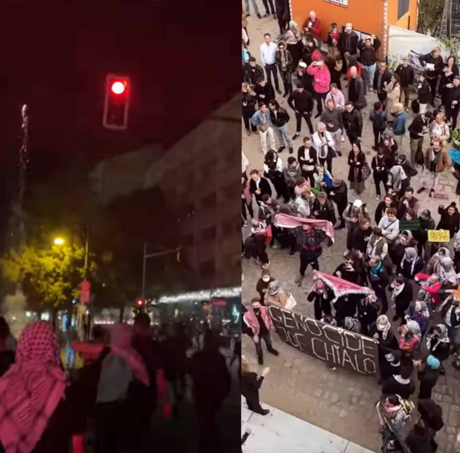 „West Bank burns, Berlin burns“