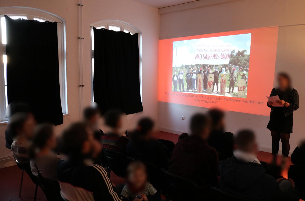 Bremen: Presentation on the situation of the revolutionary peasant movement in Rondônia