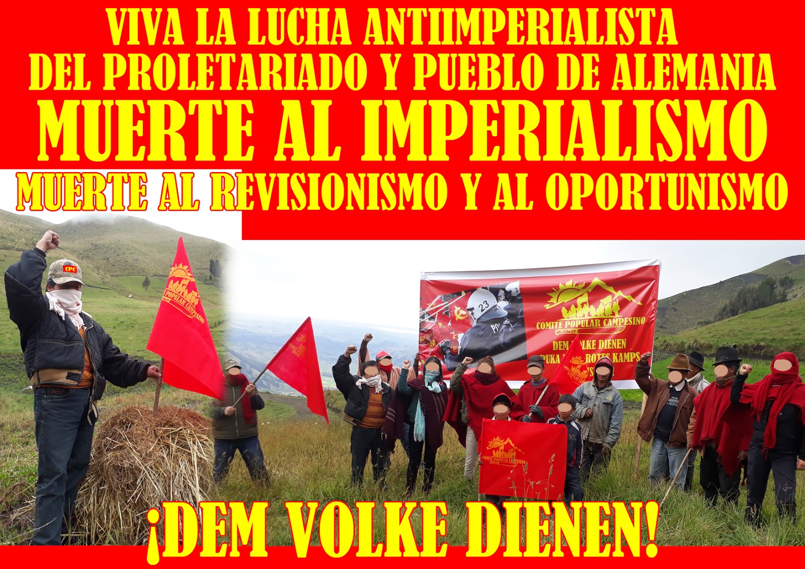 LONG LIVE THE ANTI-IMPERIALIST STRUGGLE IN HAMBURG!